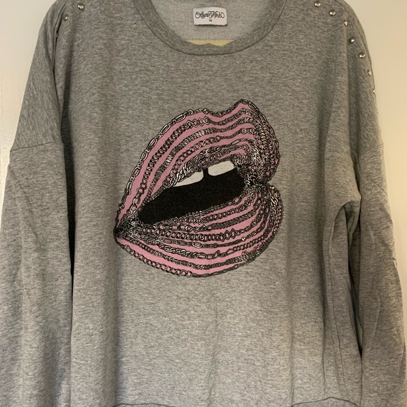 Lauren Moshi Sweaters - Lauren Moshi Lip sweater XS